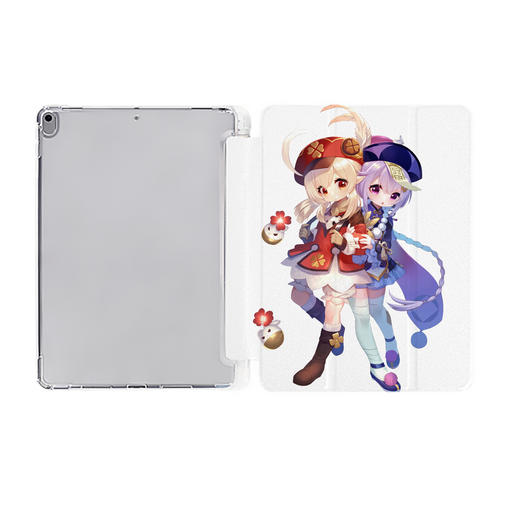 げんし神 七七 なな  genshin Nana IPad ケース ペン収納付き 三つ折りスタンド PUレザー×シリコン 対応機種9.5/10.5/10.9インチ